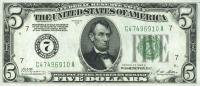Gallery image for United States p420a: 5 Dollars